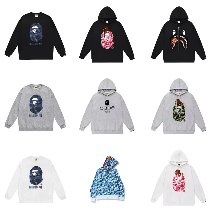 BAPE Ape Head HoodiesSweaters [40 styles]