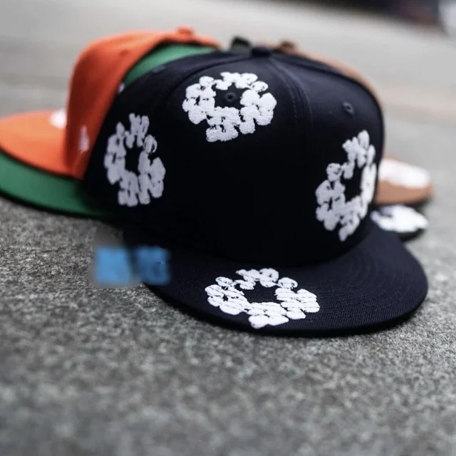 New Era Floral Wreath Snapback Hats [4 styles]