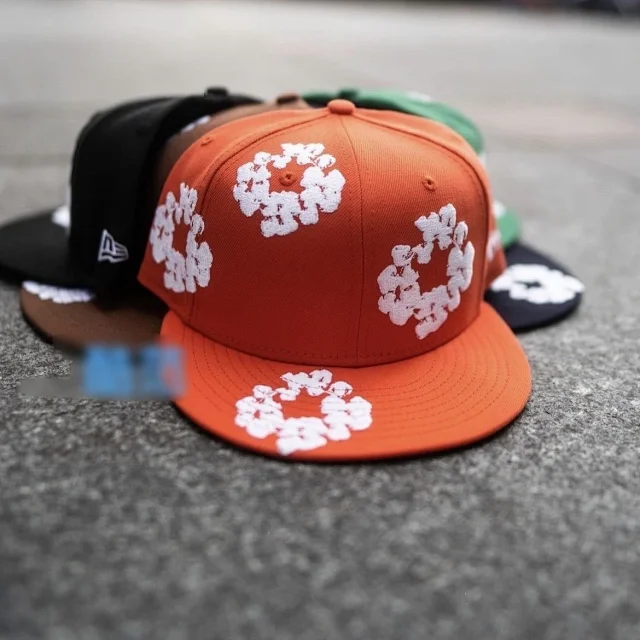 New Era Floral Wreath Snapback Hats [4 styles]