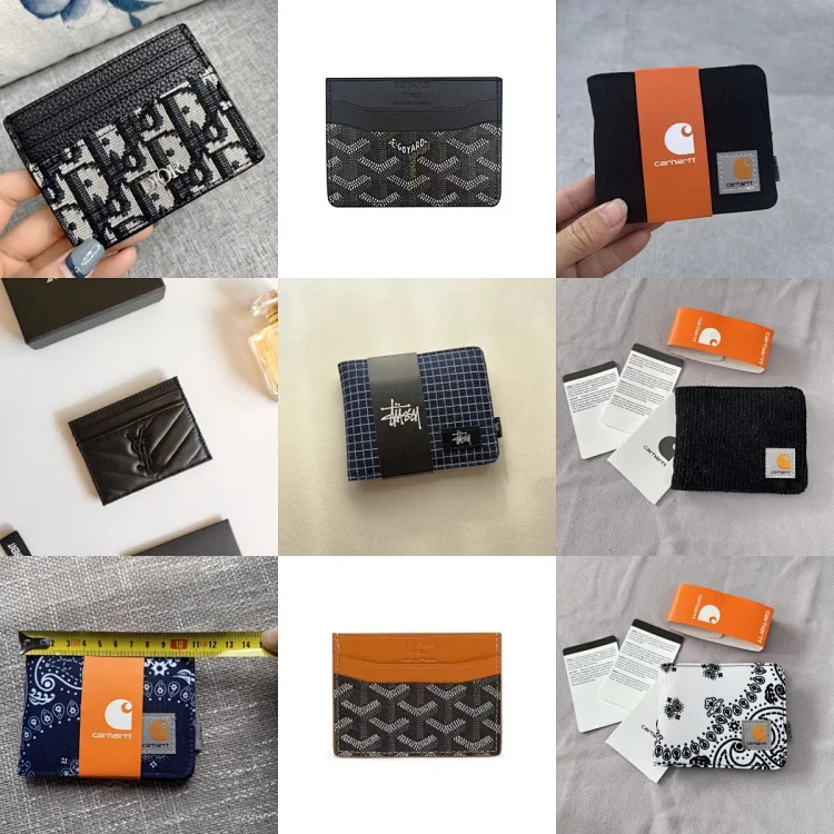Dior Oblique  Goyard Monogram  Carhartt WIP  Stussy  YSL Card Holder [38 styles]