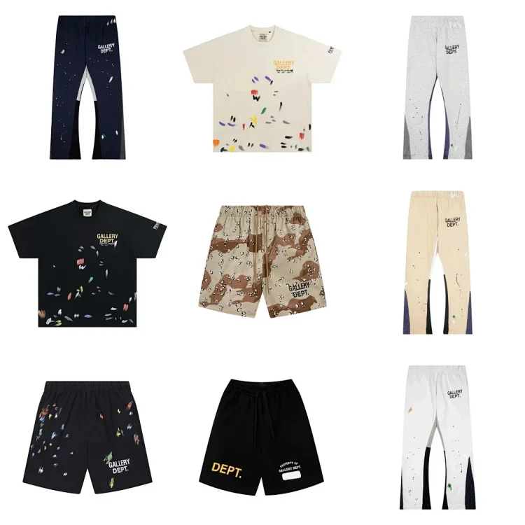  Gallery Dept. Paint Splatter PantsShorts [33 styles]