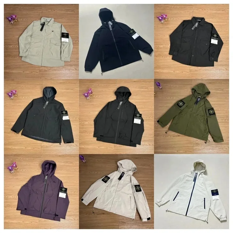 Stone Island Hooded Jackets [36 styles]