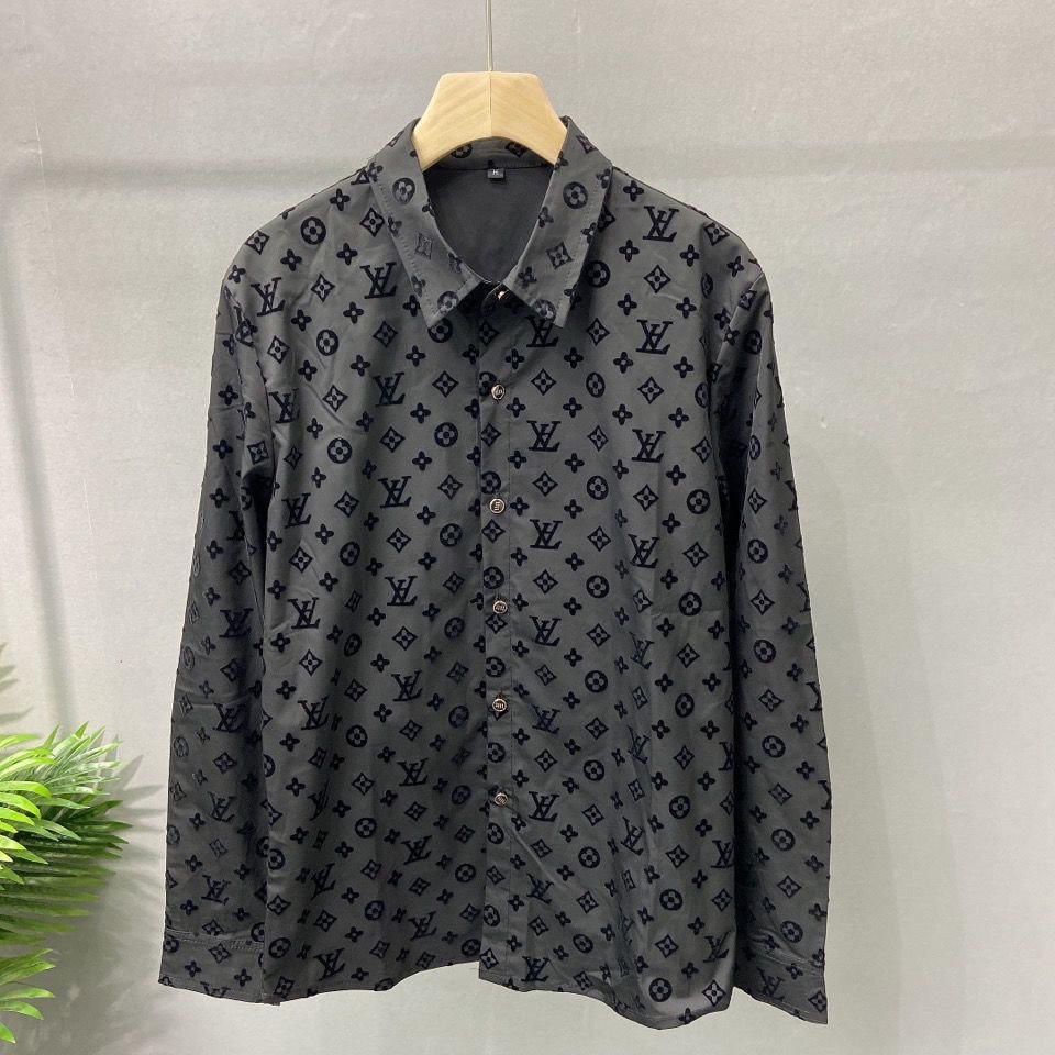  LV Monogram Silk Shirt Jacket [1 style]