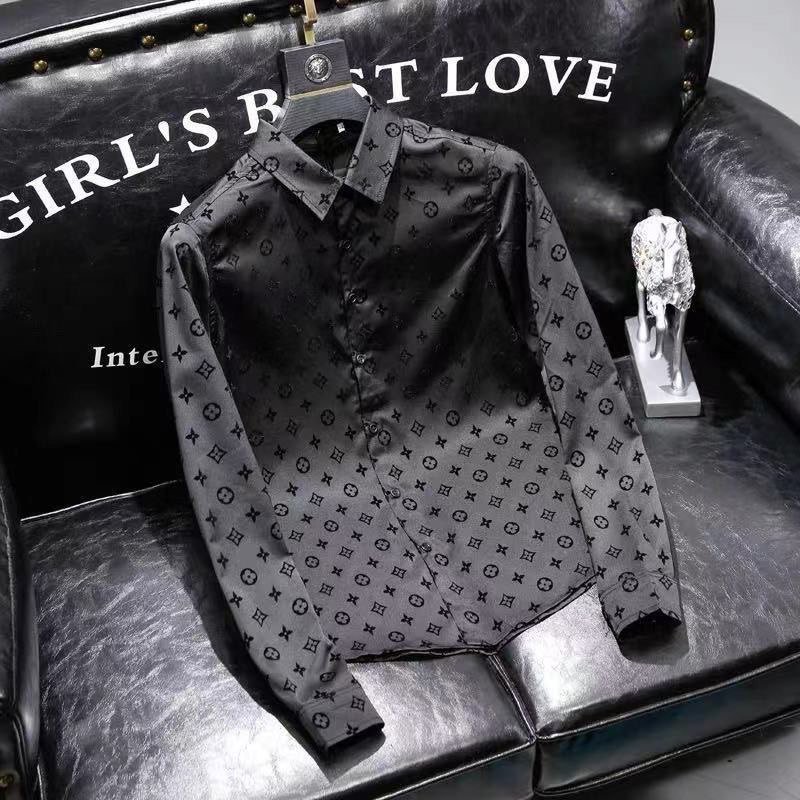  LV Monogram Silk Shirt Jacket [1 style]