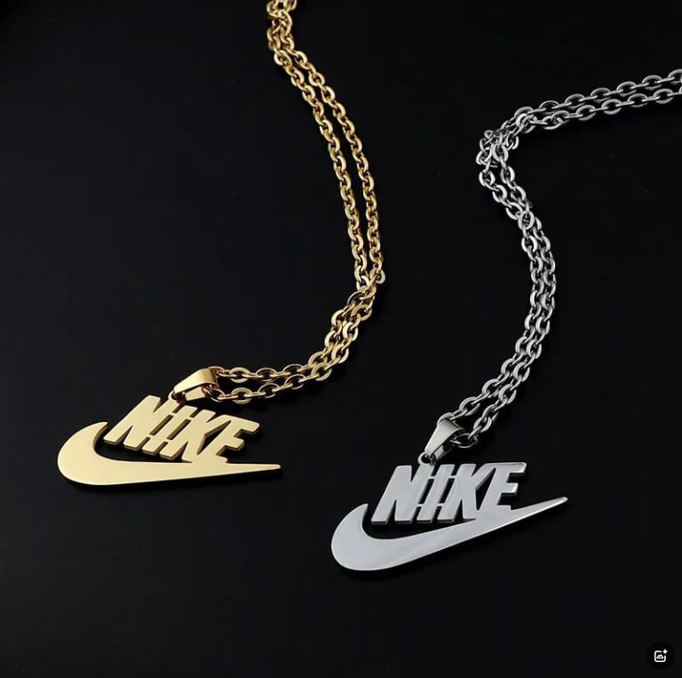 Nike Swoosh Script Necklace [4 styles]