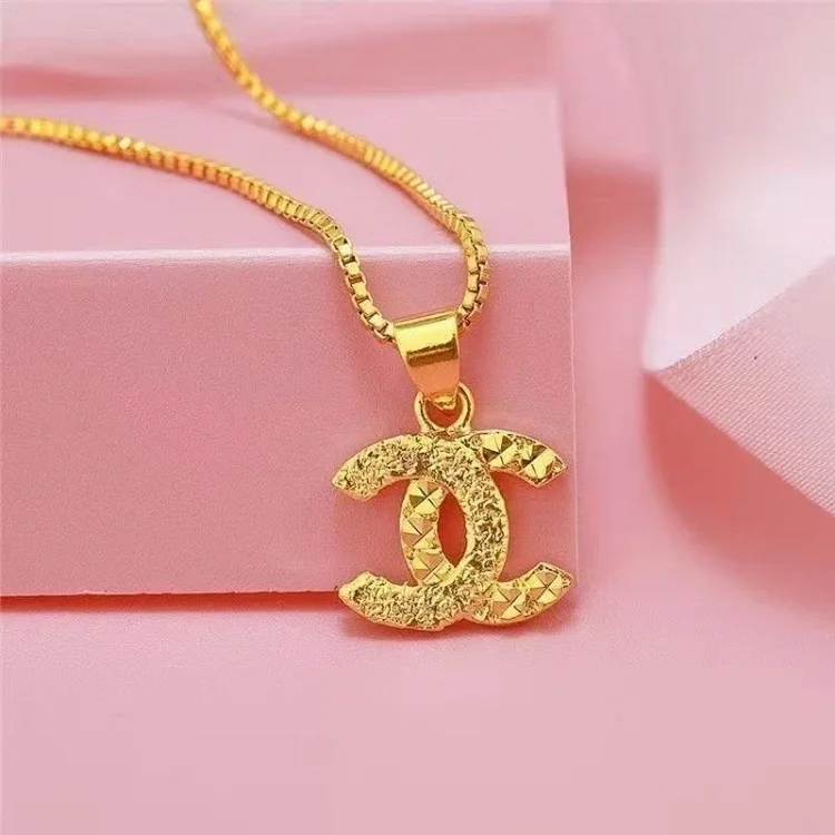 Chanel CC Logo Necklace
