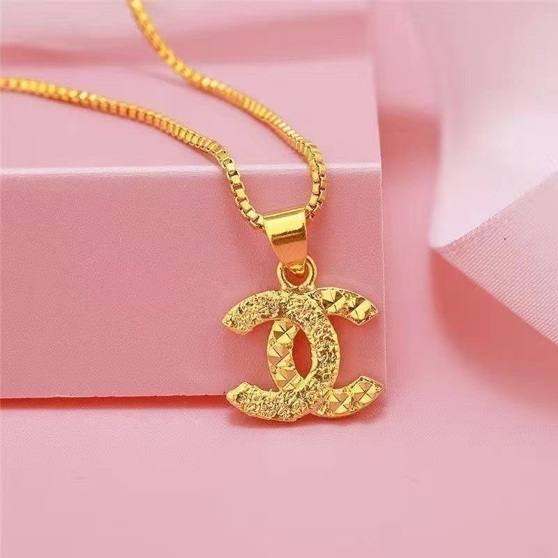 Chanel CC Logo Necklace