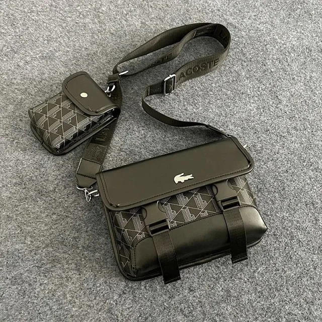 Lacoste Crossbody Bag with Matching Pouch [6 styles]