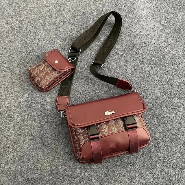 Lacoste Crossbody Bag with Matching Pouch [6 styles]