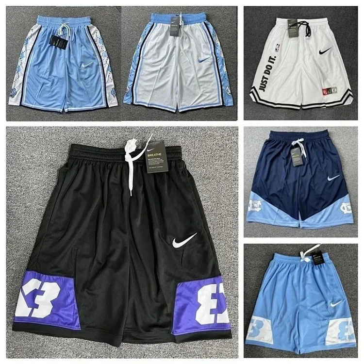 Nike UNC Tar Heels Basketball Shorts [10 styles]