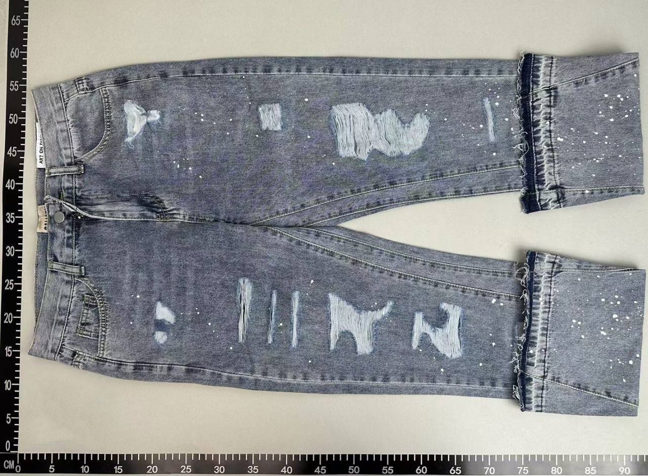  Gallery Dept Distressed Paint-Splatter Jeans [18 styles]