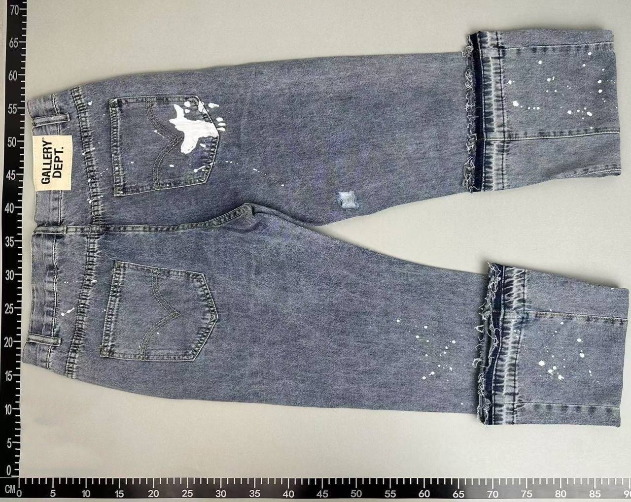  Gallery Dept Distressed Paint-Splatter Jeans [18 styles]