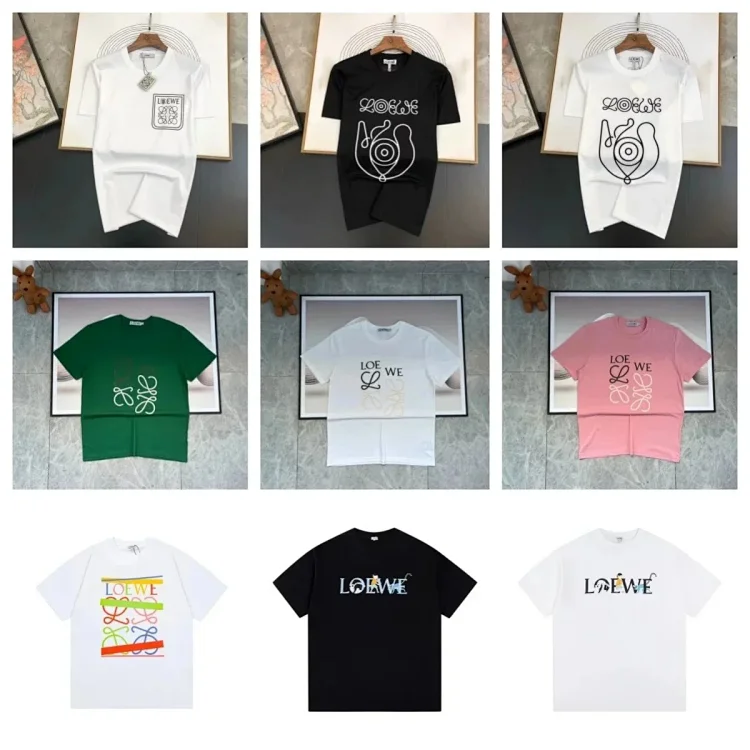  Loewe Anagram T-Shirt [40 styles]