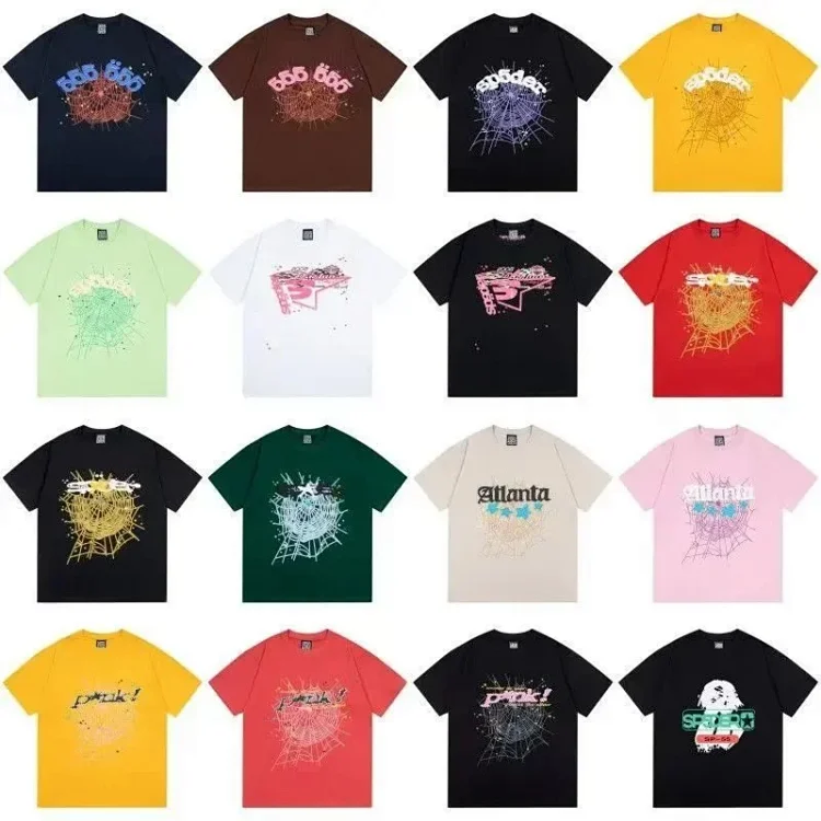 Sp5der Web Print T-Shirt [40 styles]