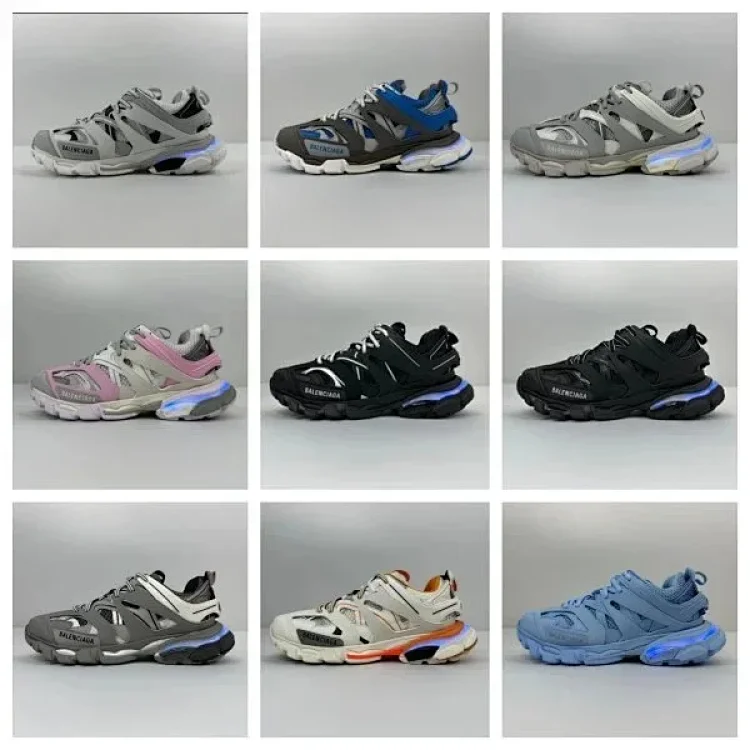 Balenciaga Track Runner LED Sneakers [11 styles]