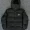 Men's Black Puffer Jacket with Hood Winter Warm Coat