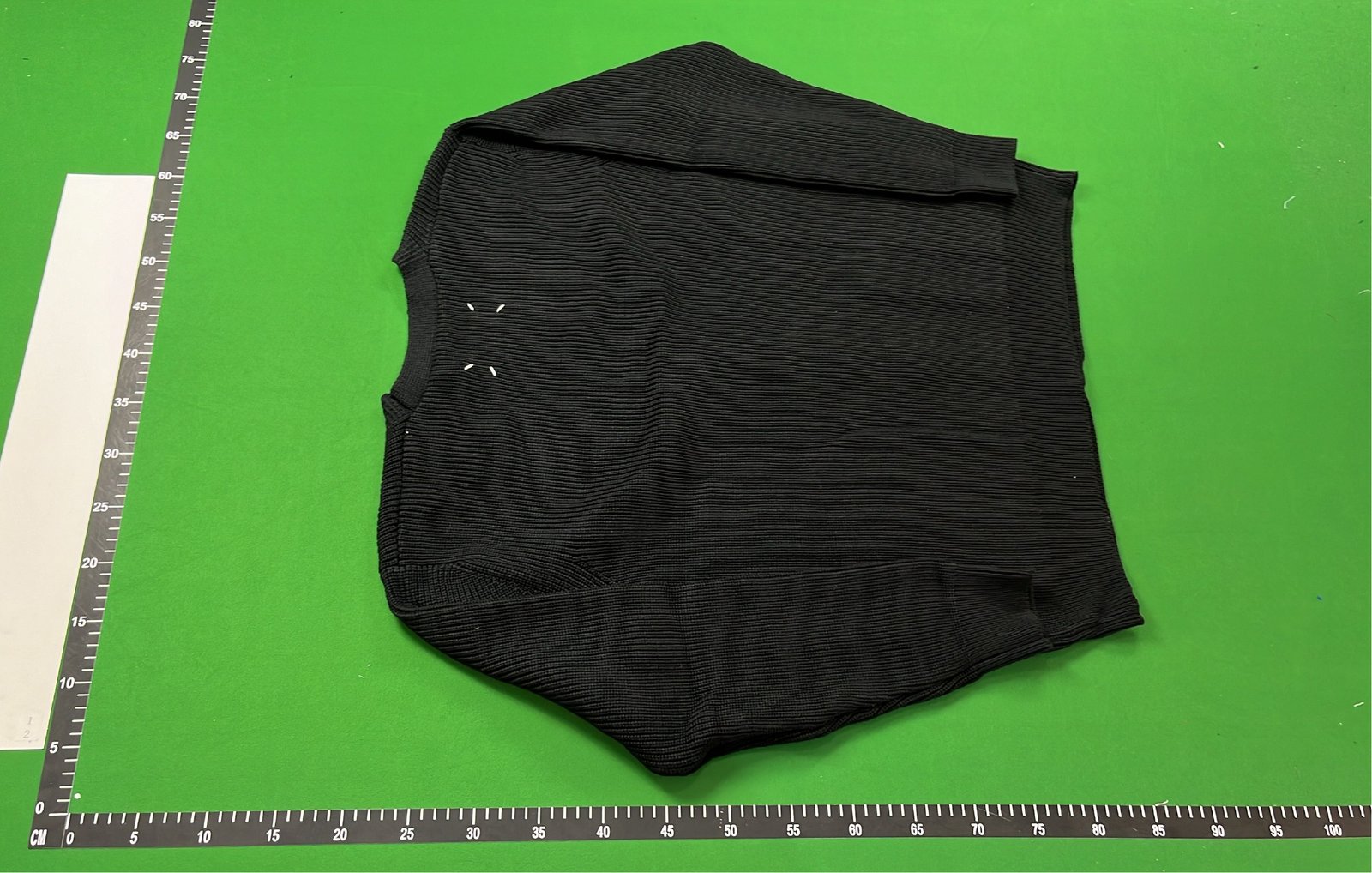 Women's Black Ribbed Knit Cardigan with Silver Buttons [2 styles]