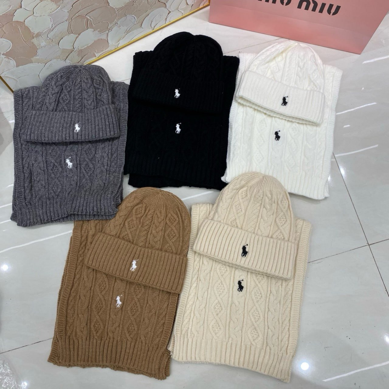 Polo Ralph Lauren Cable Knit Beanie [31 styles]