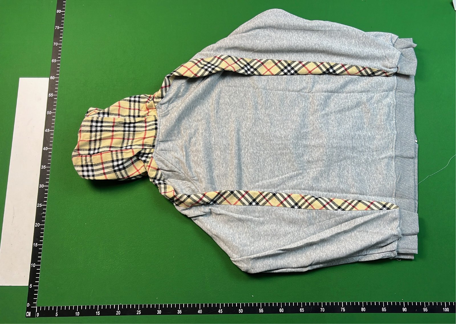 Burberry Vintage Check Detail Hoodie for Men