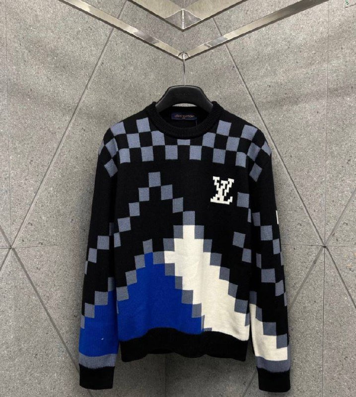 Louis Vuitton Pixel Check Sweater [40 styles]