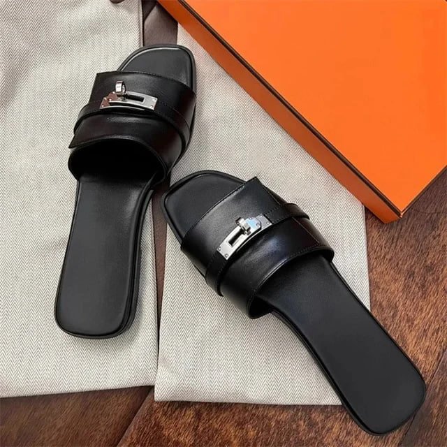  Hermès Oran Slide Sandals [2 styles]