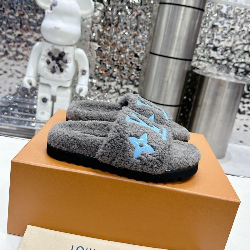 Louis Vuitton Monogram Fluffy Slides [10 styles]