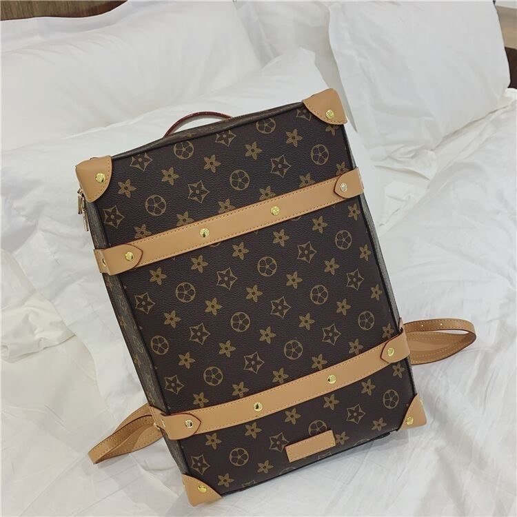 LV Monogram Canvas Backpack [1 style]