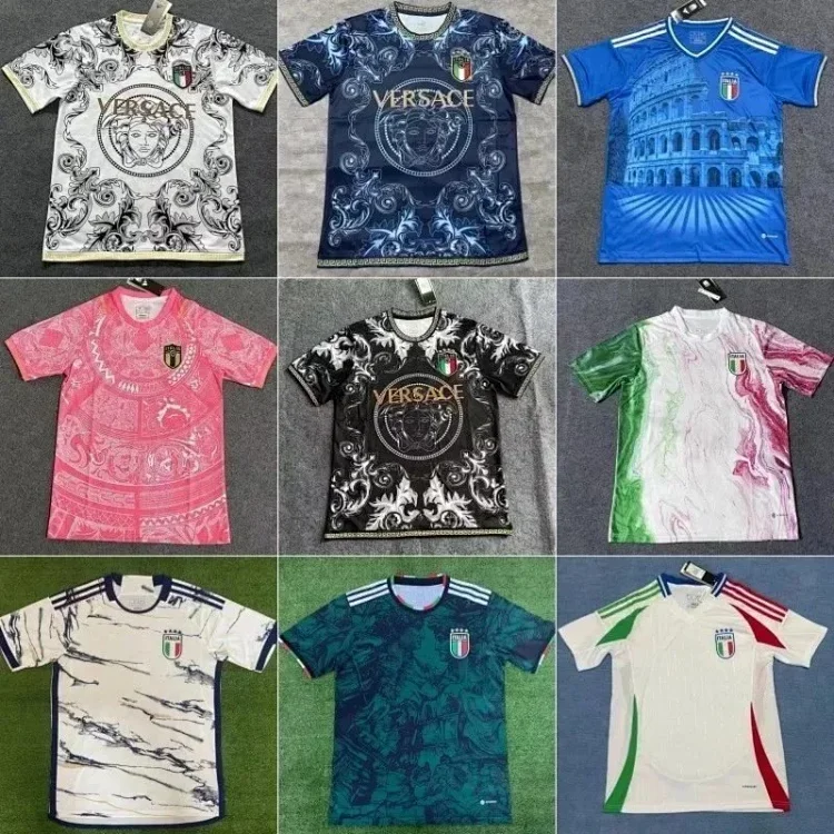  Versace Italy Football Jersey [22 styles]