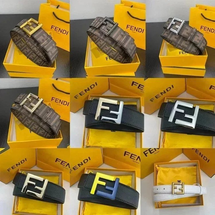  Fendi FF Logo Belt [40 styles]