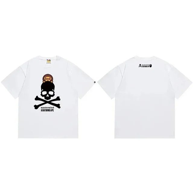  BAPE Ape Head Loose Round Neck Cotton T-Shirt [40 styles]
