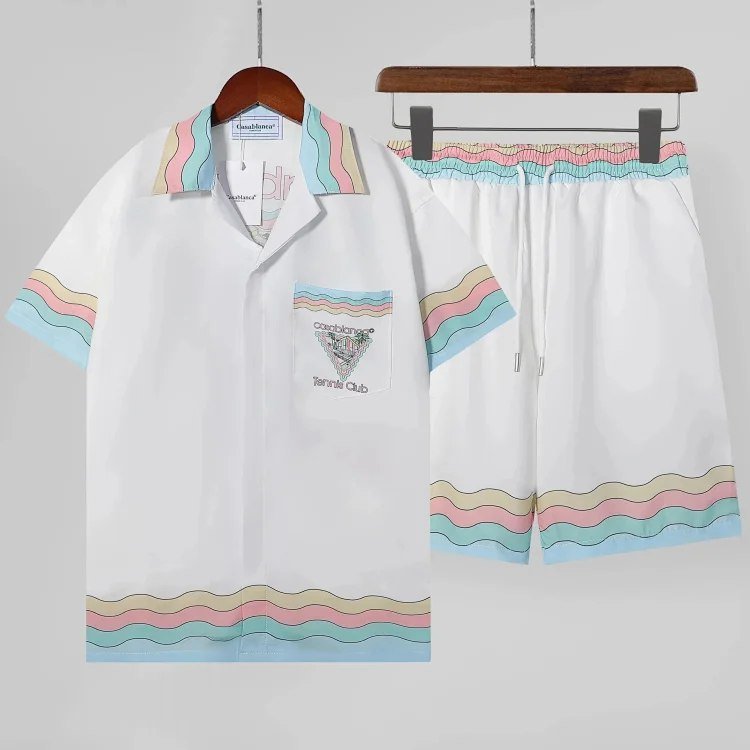 Casablanca Tennis Club Shirt/Shorts Set [40 styles]
