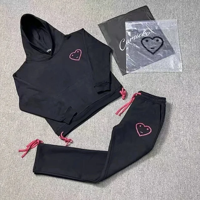  Carsicko Heart Logo Hoodie & Jogger Set [12 styles]