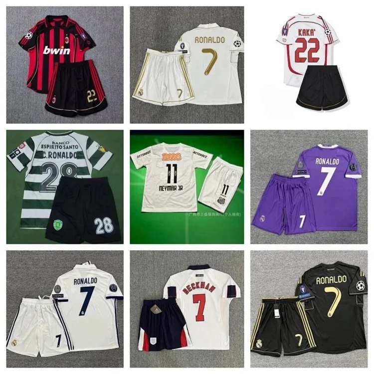 Real Madrid Ronaldo 7 Jersey Set [20 styles]