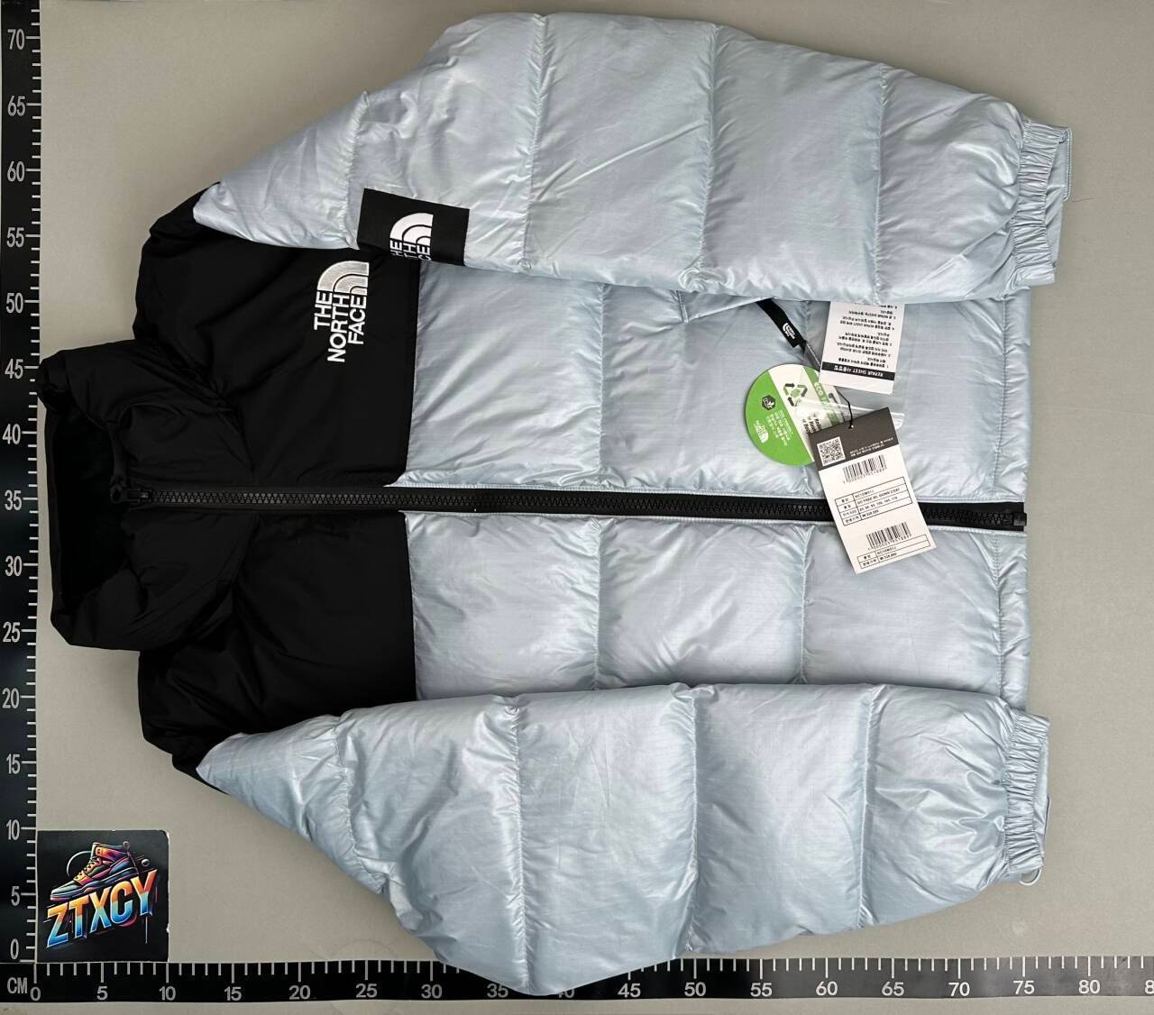 The North Face down jacket