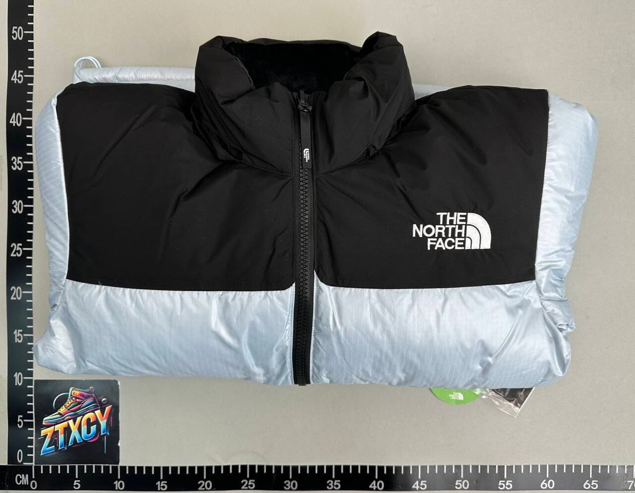 The North Face down jacket