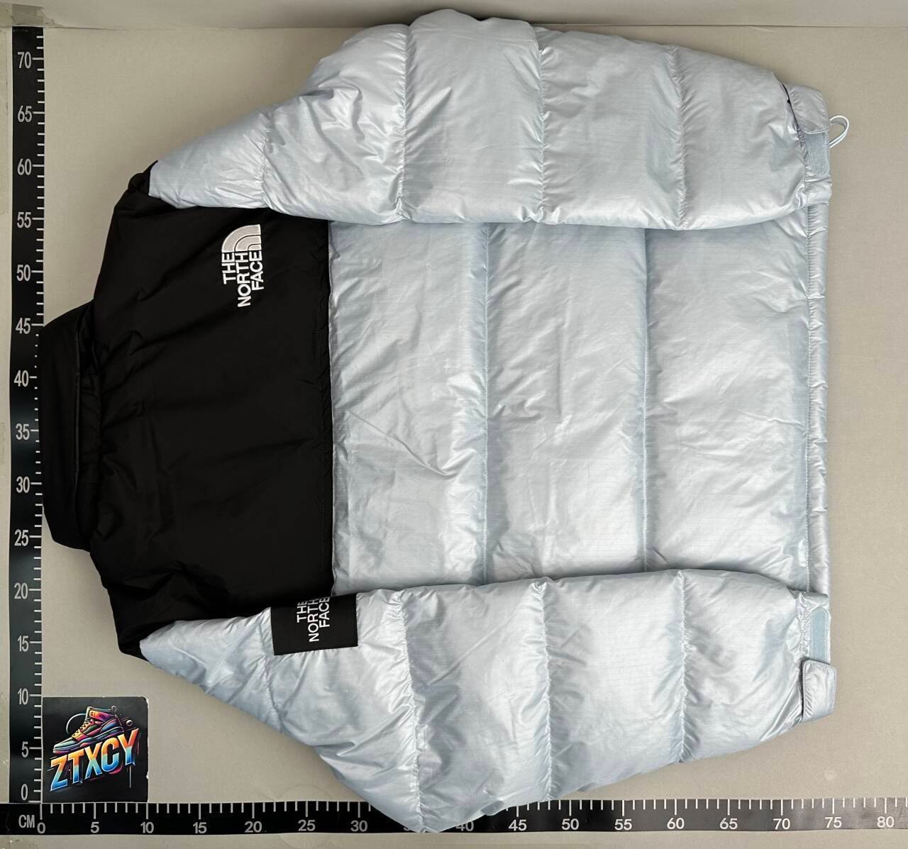 The North Face down jacket