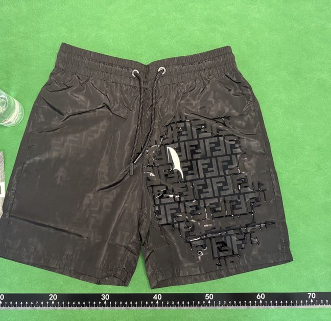  Louis Vuitton Monogram Fendi Collaboration Shorts [1 style]