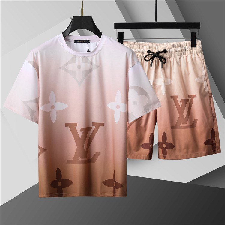  Louis Vuitton LV Dior Burberry suit T-shirtshorts
