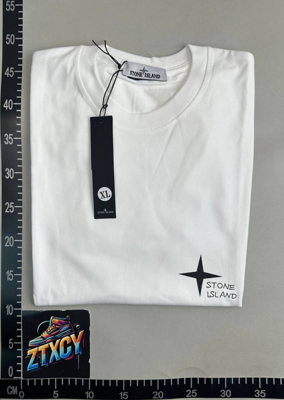 New fine matte cotton printed letter T-shirt casual Joker men and women-JS