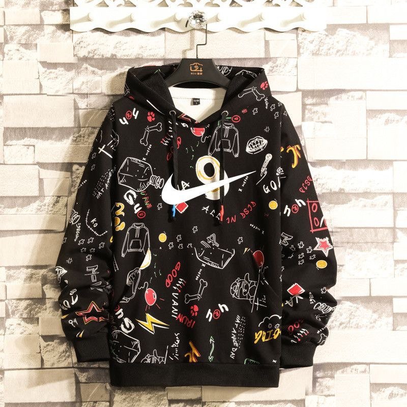 Nike cartoon hoodie