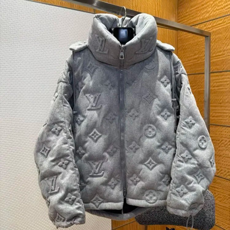LV Louis Vuitton & MOOSE KNUCKLES & Adidas & Stone Island down jacket