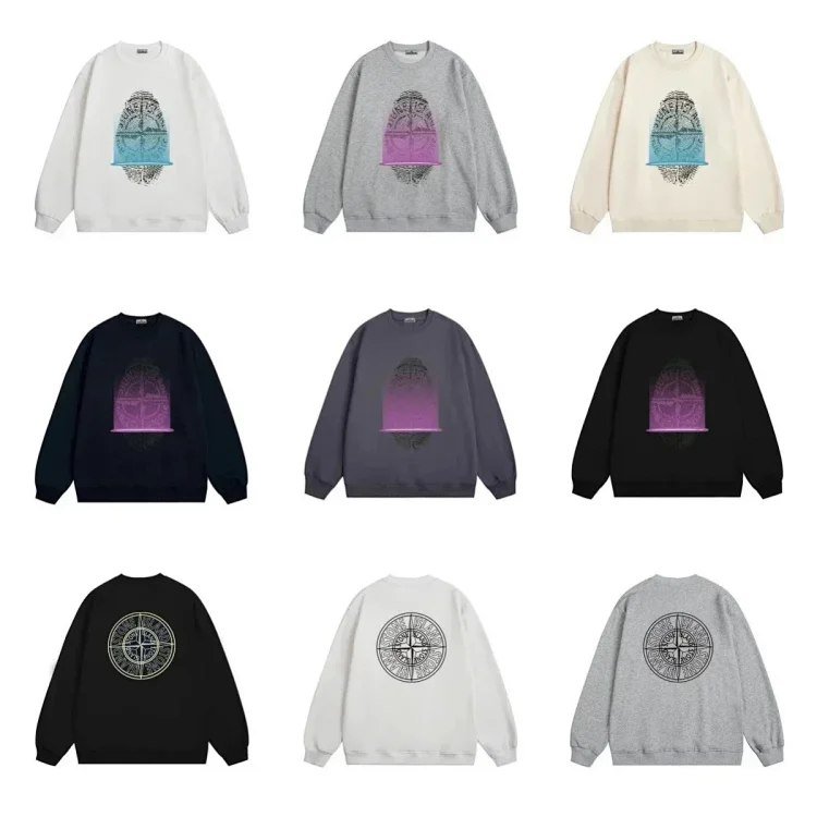 Stone Island Fashionable casual long-sleeved top
