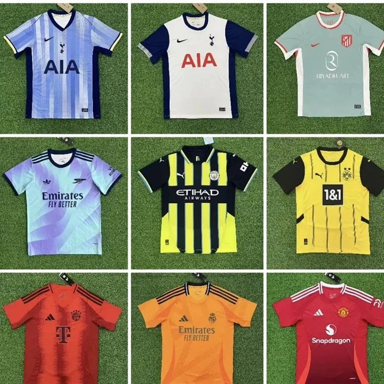 New club jersey fans football uniform