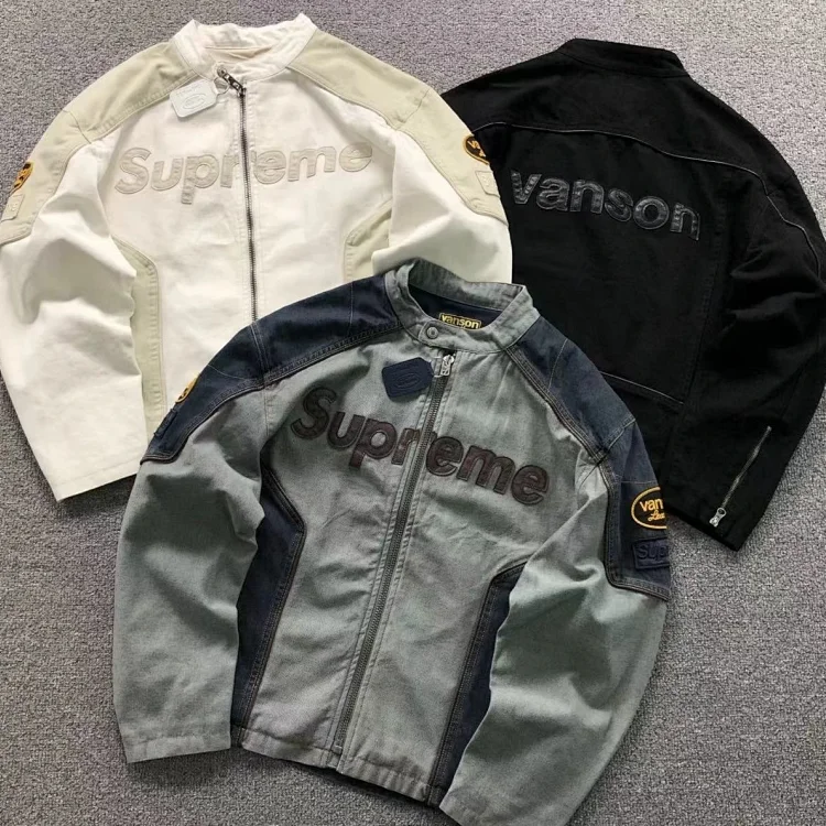 Supreme & Vanson denim jacket