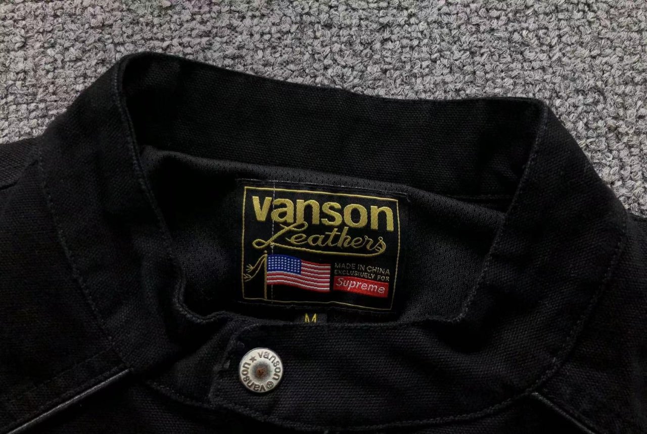Supreme & Vanson denim jacket