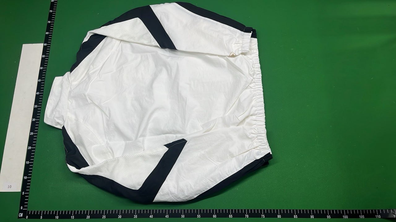 Ciroc Logo Embroidered Windbreaker Jacket - White & Black