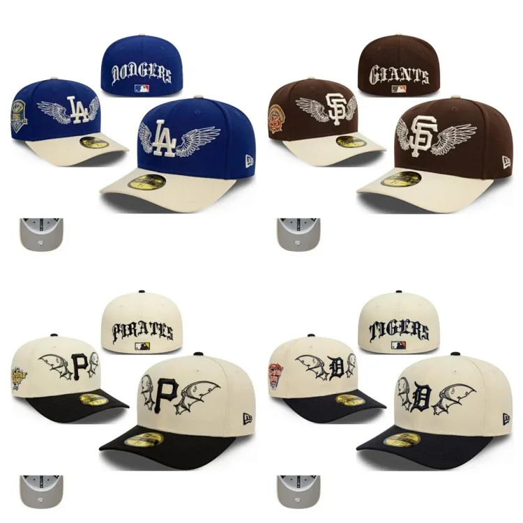 Football caps (6 sty