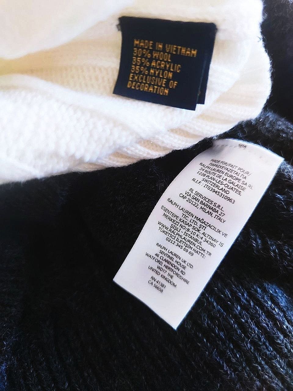 Ralph Lauren sweaters
