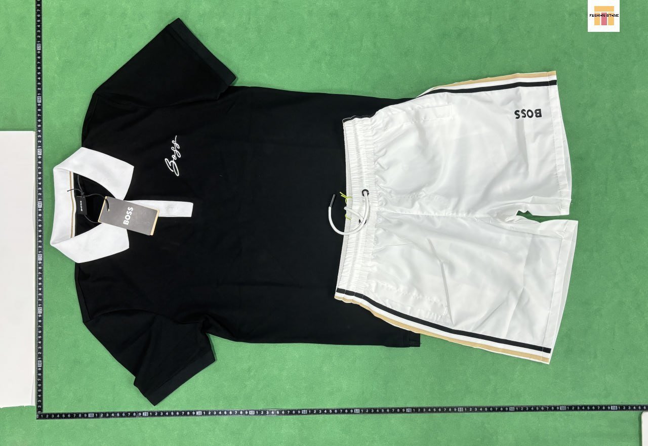 Boss Polo Shirt  Boss Shorts